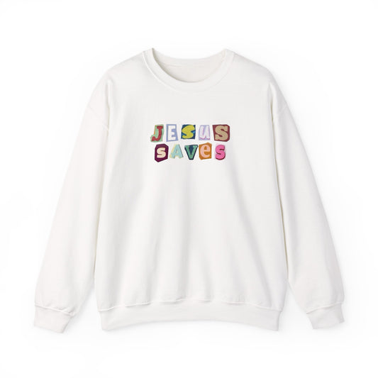 'Jesus Saves' -  Sweatshirt