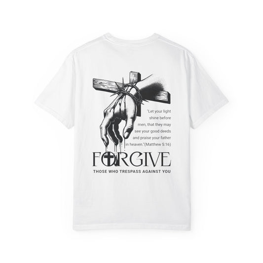 Faith-Inspired Unisex T-Shirt - Forgive Design