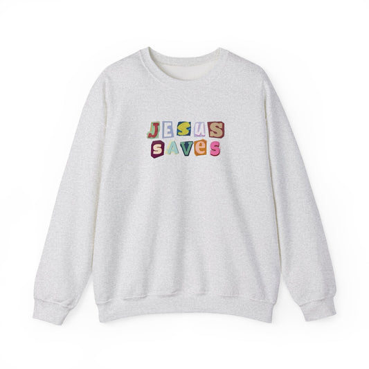 'Jesus Saves' -  Sweatshirt